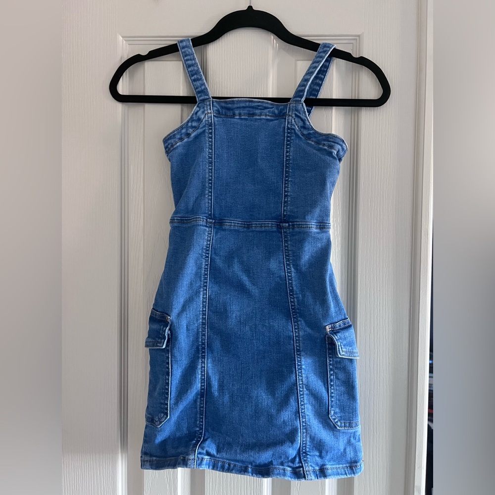 Art Class Blue Denim Dress